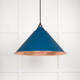 From The Anvil - Smooth Copper Hockley Pendant in Upstream | Sku. 49503SU | Trade Door Handles.