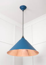 From The Anvil - Smooth Copper Hockley Pendant in Upstream | Sku. 49503SU | Trade Door Handles.