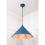 From The Anvil - Smooth Copper Hockley Pendant in Upstream | Sku. 49503SU | Trade Door Handles.