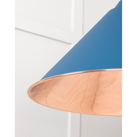 From The Anvil - Smooth Copper Hockley Pendant in Upstream | Sku. 49503SU | Trade Door Handles.