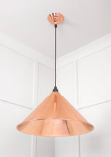 From The Anvil - Smooth Copper Hockley Pendant | Sku. 49503S | Trade Door Handles.
