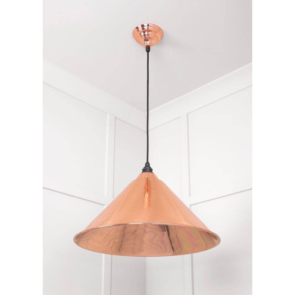 From The Anvil - Smooth Copper Hockley Pendant | Sku. 49503S | Trade Door Handles.