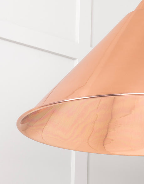 From The Anvil - Smooth Copper Hockley Pendant | Sku. 49503S | Trade Door Handles.