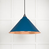 From The Anvil - Hammered Copper Hockley Pendant in Upstream | Sku. 49503U | Trade Door Handles.