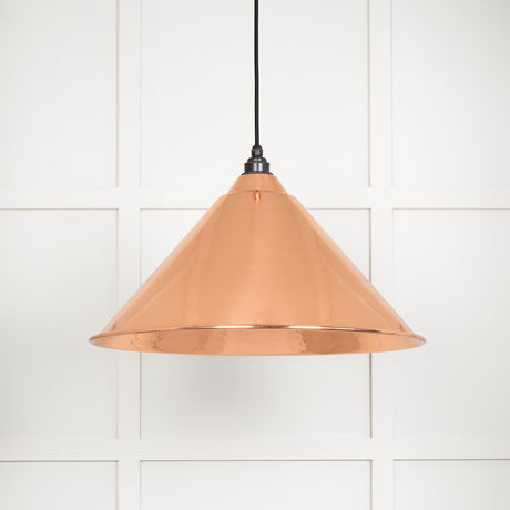From The Anvil - Hammered Copper Hockley Pendant | Sku. 49503 | Trade Door Handles.