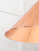 From The Anvil - Hammered Copper Hockley Pendant | Sku. 49503 | Trade Door Handles.