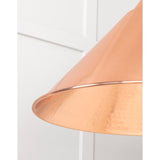From The Anvil - Hammered Copper Hockley Pendant | Sku. 49503 | Trade Door Handles.