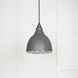 From The Anvil - Smooth Nickel Brindley Pendant in Bluff | Sku. 49504BL | Trade Door Handles.