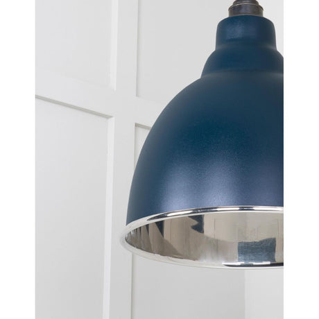 From The Anvil - Smooth Nickel Brindley Pendant in Dusk | Sku. 49504DU | Trade Door Handles.