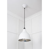 From The Anvil - Smooth Nickel Brindley Pendant in Flock | Sku. 49504F | Trade Door Handles.