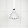From The Anvil - Smooth Nickel Brindley Pendant in Flock | Sku. 49504F | Trade Door Handles.