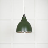 From The Anvil - Smooth Nickel Brindley Pendant in Heath | Sku. 49504H | Trade Door Handles.