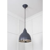 From The Anvil - Smooth Nickel Brindley Pendant in Slate | Sku. 49504SL | Trade Door Handles.