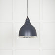 From The Anvil - Smooth Nickel Brindley Pendant in Slate | Sku. 49504SL | Trade Door Handles.