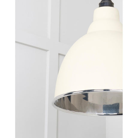From The Anvil - Smooth Nickel Brindley Pendant in Teasel | Sku. 49504TE | Trade Door Handles.