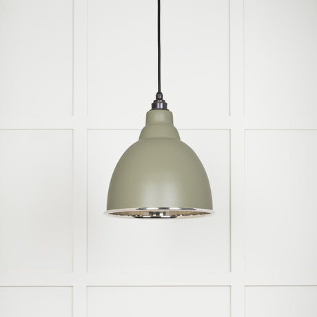 From The Anvil - Smooth Nickel Brindley Pendant in Tump | Sku. 49504TU | Trade Door Handles.