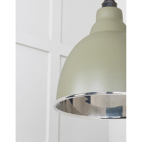 From The Anvil - Smooth Nickel Brindley Pendant in Tump | Sku. 49504TU | Trade Door Handles.