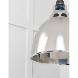 From The Anvil - Smooth Nickel Brindley Pendant | Sku. 49504 | Trade Door Handles.