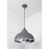 From The Anvil - Smooth Nickel Harborne Pendant in Bluff | Sku. 49505BL | Trade Door Handles.