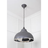 From The Anvil - Smooth Nickel Harborne Pendant in Bluff | Sku. 49505BL | Trade Door Handles.