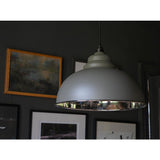 From The Anvil - Smooth Nickel Harborne Pendant in Bluff | Sku. 49505BL | Trade Door Handles.