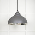 From The Anvil - Smooth Nickel Harborne Pendant in Bluff | Sku. 49505BL | Trade Door Handles.