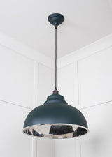 From The Anvil - Smooth Nickel Harborne Pendant in Dingle | Sku. 49505DI | Trade Door Handles.