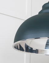 From The Anvil - Smooth Nickel Harborne Pendant in Dingle | Sku. 49505DI | Trade Door Handles.
