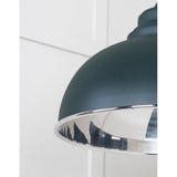 From The Anvil - Smooth Nickel Harborne Pendant in Dingle | Sku. 49505DI | Trade Door Handles.