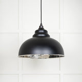 From The Anvil - Smooth Nickel Harborne Pendant in Elan Black | Sku. 49505EB | Trade Door Handles.