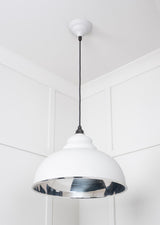 From The Anvil - Smooth Nickel Harborne Pendant in Flock | Sku. 49505F | Trade Door Handles.