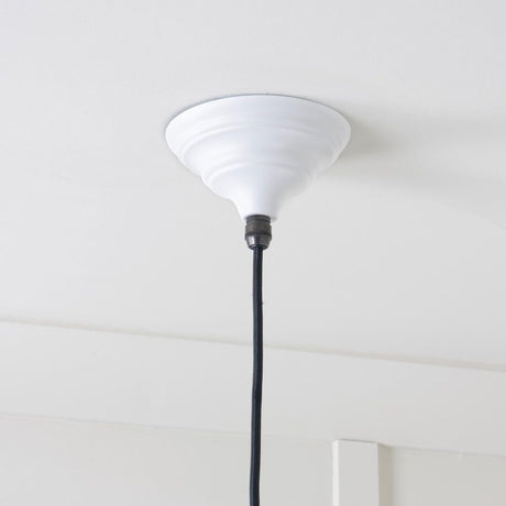 From The Anvil - Smooth Nickel Harborne Pendant in Flock | Sku. 49505F | Trade Door Handles.