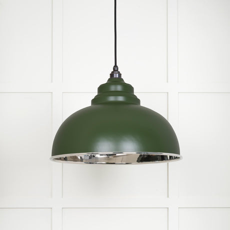 From The Anvil - Smooth Nickel Harborne Pendant in Heath | Sku. 49505H | Trade Door Handles.