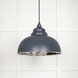 From The Anvil - Smooth Nickel Harborne Pendant in Slate | Sku. 49505SL | Trade Door Handles.