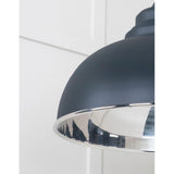 From The Anvil - Smooth Nickel Harborne Pendant in Soot | Sku. 49505SO | Trade Door Handles.