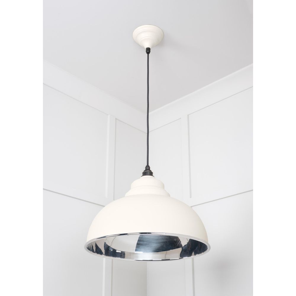From The Anvil - Smooth Nickel Harborne Pendant in Teasel | Sku. 49505TE | Trade Door Handles.