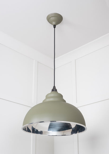 From The Anvil - Smooth Nickel Harborne Pendant in Tump | Sku. 49505TU | Trade Door Handles.