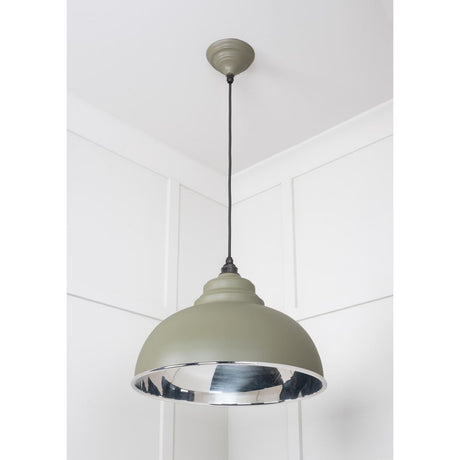 From The Anvil - Smooth Nickel Harborne Pendant in Tump | Sku. 49505TU | Trade Door Handles.