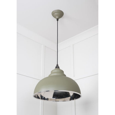 From The Anvil - Smooth Nickel Harborne Pendant in Tump | Sku. 49505TU | Trade Door Handles.
