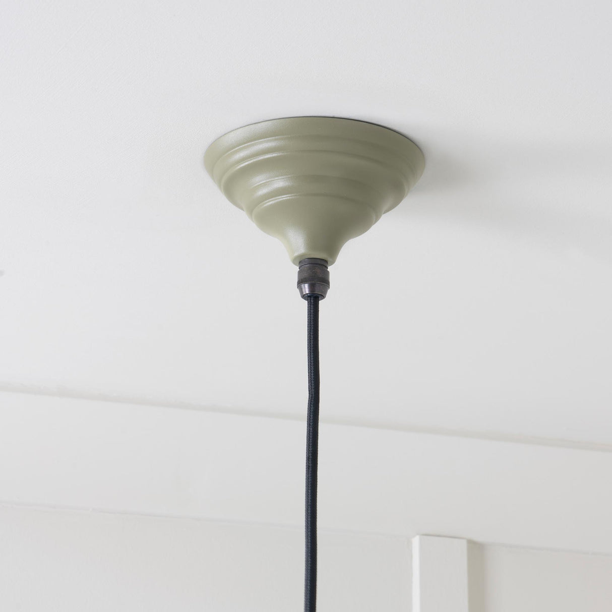 From The Anvil - Smooth Nickel Harborne Pendant in Tump | Sku. 49505TU | Trade Door Handles.