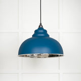 From The Anvil - Smooth Nickel Harborne Pendant in Upstream | Sku. 49505U | Trade Door Handles.