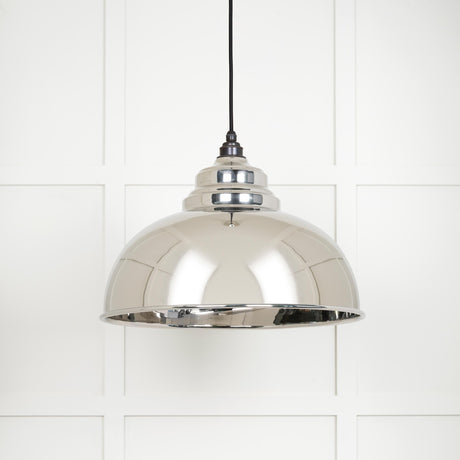 From The Anvil - Smooth Nickel Harborne Pendant | Sku. 49505 | Trade Door Handles.