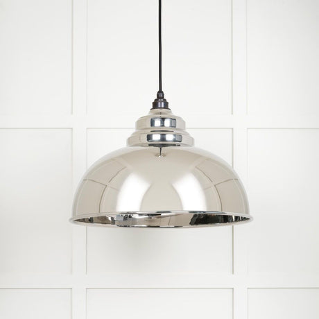 From The Anvil - Smooth Nickel Harborne Pendant | Sku. 49505 | Trade Door Handles.