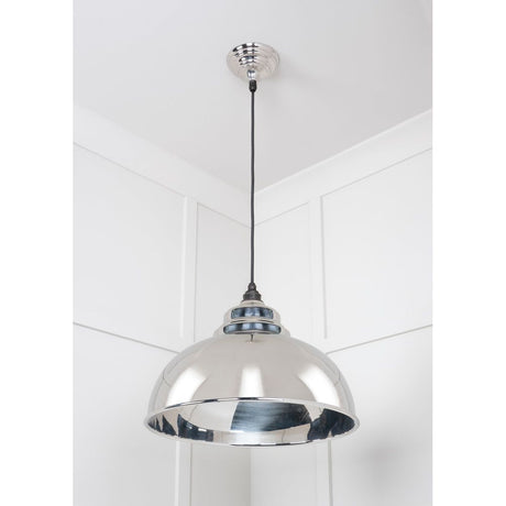 From The Anvil - Smooth Nickel Harborne Pendant | Sku. 49505 | Trade Door Handles.