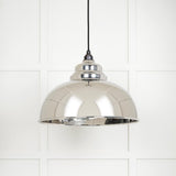 From The Anvil - Smooth Nickel Harborne Pendant | Sku. 49505 | Trade Door Handles.