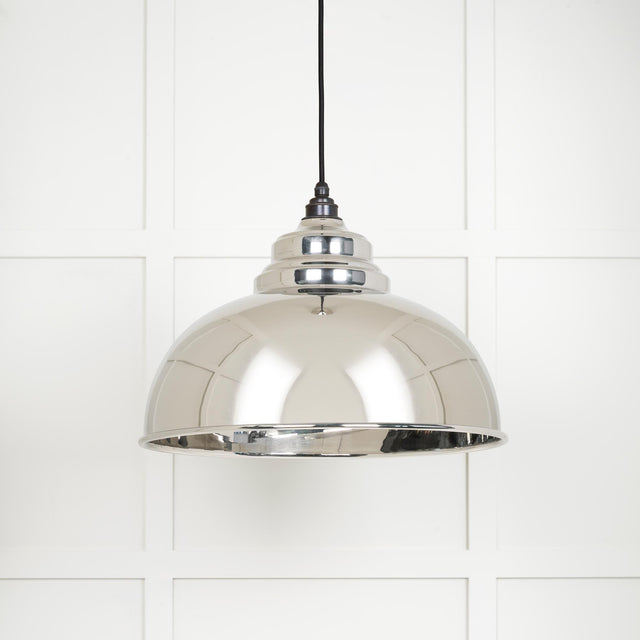 From The Anvil - Smooth Nickel Harborne Pendant | Sku. 49505 | Trade Door Handles.