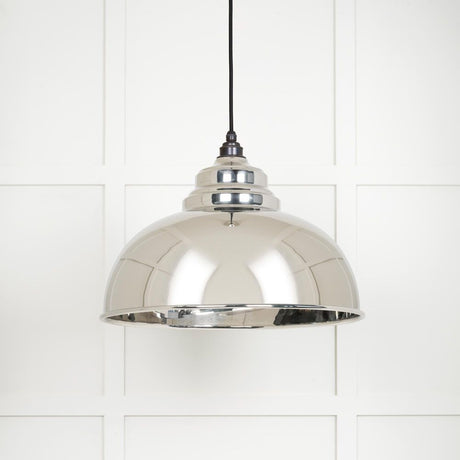 From The Anvil - Smooth Nickel Harborne Pendant | Sku. 49505 | Trade Door Handles.