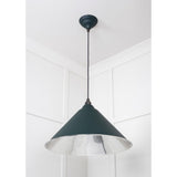 From The Anvil - Smooth Nickel Hockley Pendant in Dingle | Sku. 49506DI | Trade Door Handles.