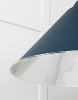 From The Anvil - Smooth Nickel Hockley Pendant in Dusk | Sku. 49506DU | Trade Door Handles.