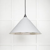 From The Anvil - Smooth Nickel Hockley Pendant in Flock | Sku. 49506F | Trade Door Handles.